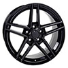 OE Wheels cv07a-18095-5475-56b | 18 Replica Wheel CV07A C6 Z06 Rim 18x9.5 Black Wheel Chevrolet Corvette (front only) 2005-2013; 2005-2013 Alternate Image 1