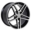 OE Wheels cv07a-m18095-5475-56mb | 18 Replica Wheel CV07A C6 Z06 Rim 18x9.5 Machined Wheel Chevrolet Camaro 1993-2002; 1993-2002 Alternate Image 1