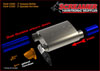 QTP 13300C | Screamer Muffler w/QTEC electric cutout kit - 3 Inch Alternate Image 3