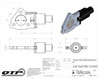 QTP QTEC225CP | QTEC 2.25in Electric Cutout and Y-Pipe Kit - Single Alternate Image 3