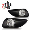 Winjet cfwj-0074-c | 2006-2010 Toyota Yaris 4Dr Fog Light - Wiring Kit Included - Clear; 2006-2010 Alternate Image 1