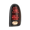 Winjet ctwj-0013-gbc | 1996-2000 Chrysler Town & Country Led Tail Light - Glossy Black / Clear; 1996-2000 Alternate Image 4