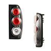 Winjet ctwj-0043-bc | 1998-2004 Nissan Frontier Altezza Tail Light - Black / Clear; 1998-2004 Alternate Image 1