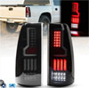 Winjet ctrng0697-gbc | 99-06 Chevy Silverado 1500 / 99-02 Gmc Sierra 1500 V2 Led Tail Lights - (Glossey Black / Smoke) - SILVERADO 2500; 1999-2007 Alternate Image 1