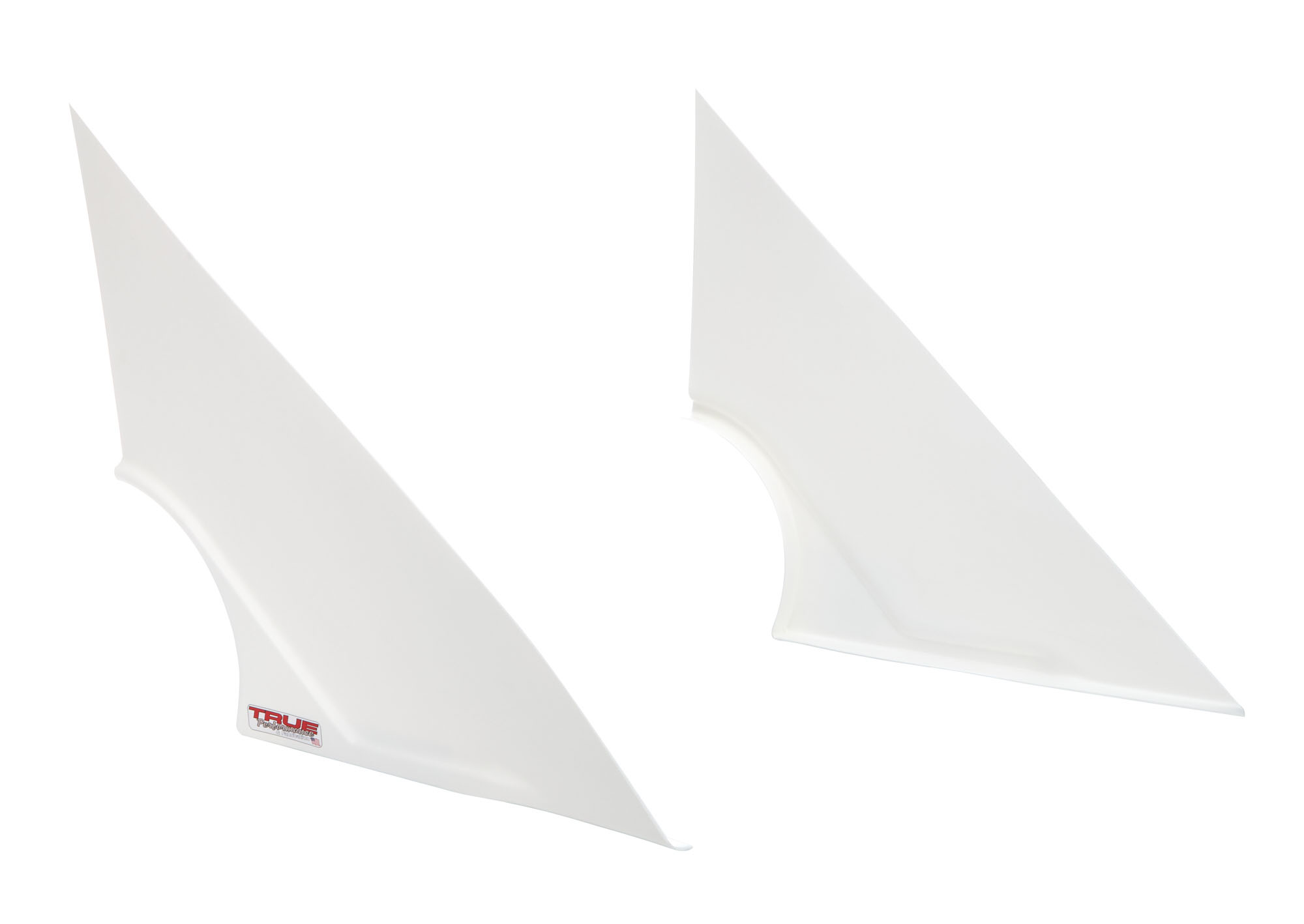 True Performance & Fabrication dtr1203 | TRUE PERFORMANCE & FABRICATION Fenders Mini-Wedge Pair White