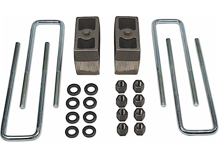 Tuff Country 97076 | 95-23 Toyota Tacoma 4wd 4in Rear Block & U-Bolt Kit; 1995-2023