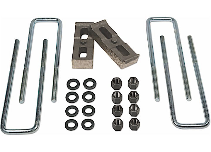 Tuff Country 97090 | 11-23 Chevy Silverado 2500HD 4wd 1in Rear Block & U-Bolt Kit; 2011-2023