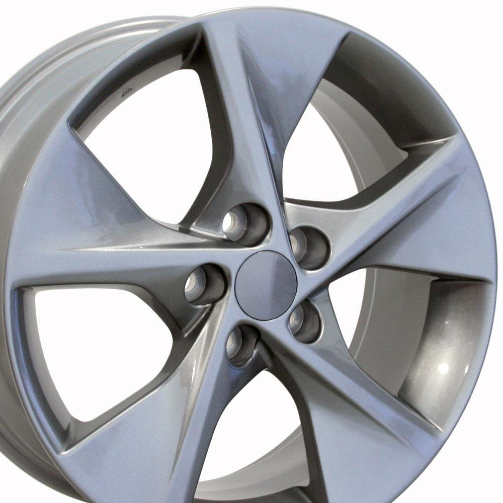 OE Wheels ty12-18075-5450-45g | 18 Replica Wheel TY12 Toyota Camry Rim 18x7.5 Gunmetal Wheel Lexus ES350 2007-2022; 2007-2022