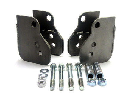 UMI Performance 2010 | UMI Camaro Lower Control Arm Relocation Brackets Weld-In V8; 1982-2002