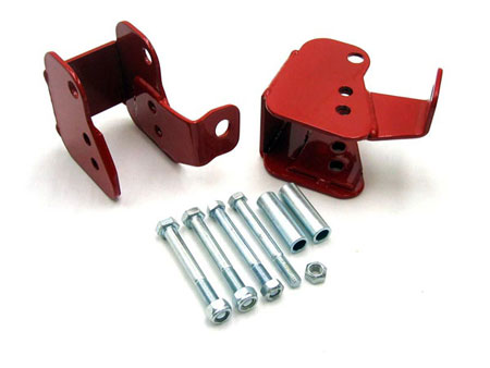 UMI Performance 2012 | UMI Camaro Lower Control Arm Relocation Brackets - Bolt-In V8; 1982-2002