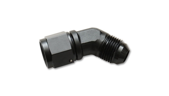 Vibrant 10776 | -16AN Female to -16AN Male 45 Degree Swivel Adapter Fitting