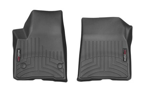 WeatherTech 4410801 | 2017+ GMC Acadia Front FloorLiners - Black; 2017-2024