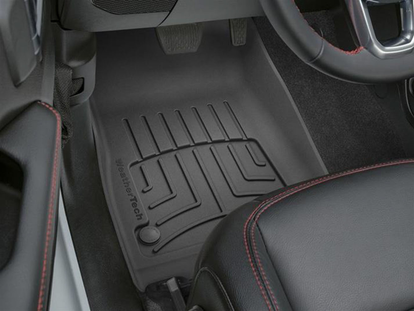 WeatherTech 4413131im | 2020+ Jeep Gladiator Front FloorLiner HP - Black; 2020-2024