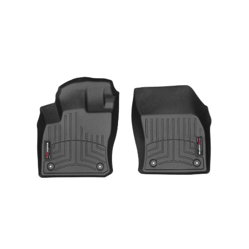 WeatherTech 4415181 | 2019+ Ford Ranger Supercrew Front Floorliner - Black; 2019-2024