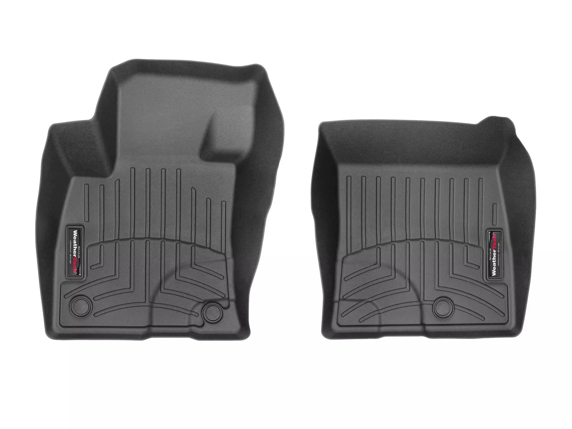 WeatherTech 4415871 | 2020+ Ford Escape Front FloorLiner - Black; 2020-2024