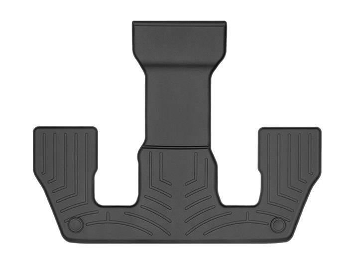 WeatherTech 4416963 | 2021+ Jeep Grand Cherokee L (2nd Row Bucket With Center Console) Rear FloorLiner - Black; 2021-2024