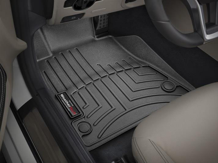 WeatherTech 4417051 | Weathertech 2022+ Nissan Frontier (Crew Cab & King Cab) Front FloorLiner - Black; 2022-2024