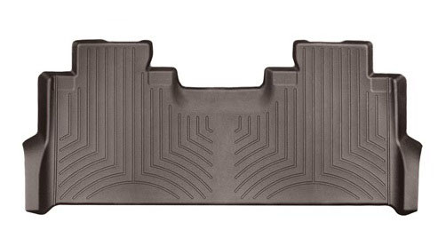 WeatherTech 4710122 | 2017+ Ford F-250/F-350/F-450/F-550 Crew Cab Rear FloorLiner - Cocoa; 2017-2024