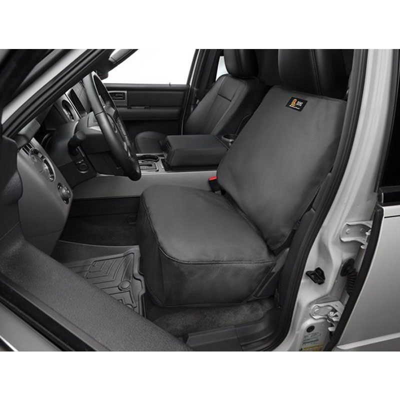 WeatherTech spb002ch | Universal 1st Row Bucket Drivers Seat Protector - Black