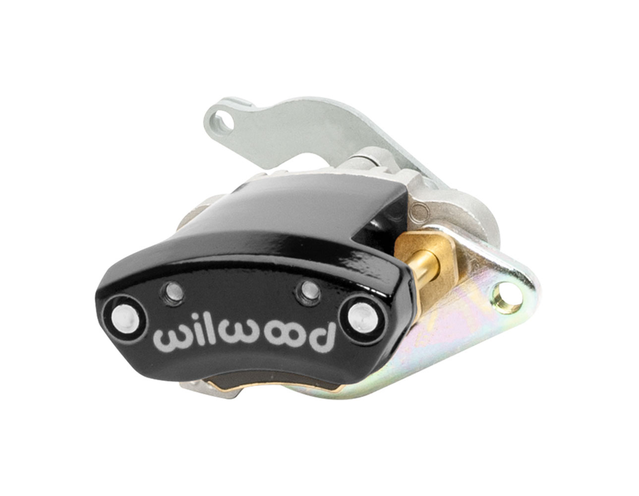 Wilwood 120-15485-bk | Caliper - MC4 Mechanical Left Hand - Black 1.19in Piston 1.10in Rotor - Black