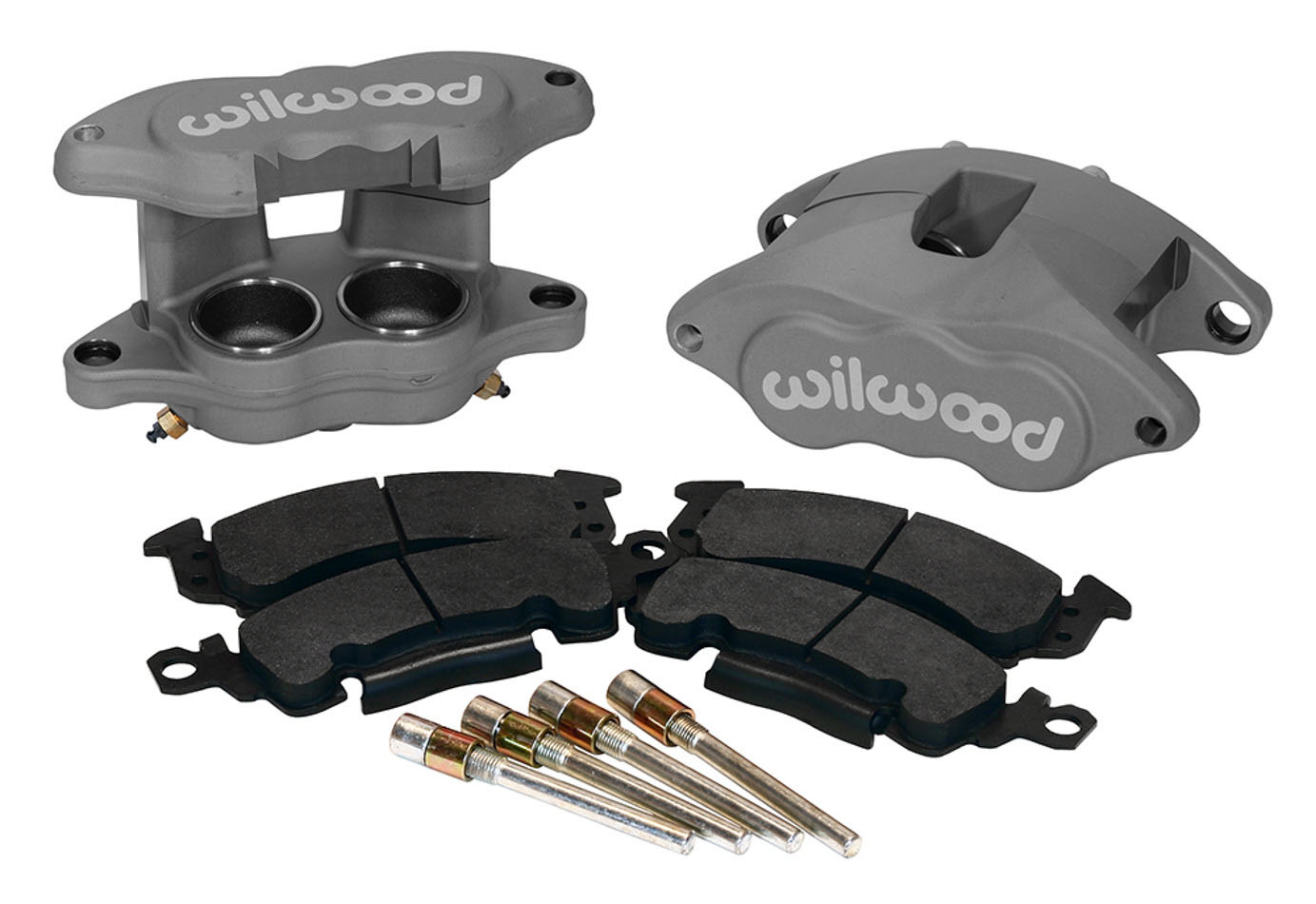 Wilwood 140-11290 | D52 Front Caliper Kit - Black Ano 2.00 / 2.00in Piston 1.28in Rotor