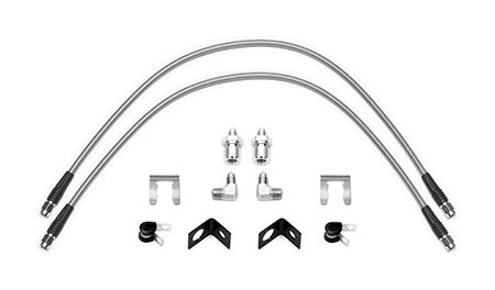 Wilwood 220-16439 | Brake Line Kit 25in x 3/8-24 to 90 Deg.