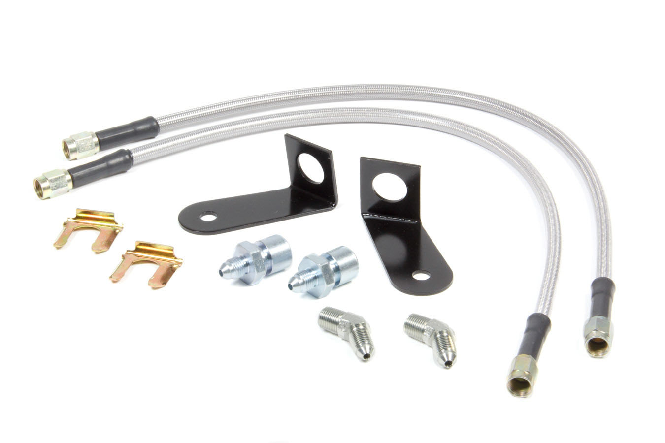 Wilwood 220-9195 | Flexline Kit Front 1970-1973 Ford Mustang w/ FSL4 Caliper; 1970-1973