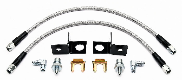 Wilwood 220-9248 | Flexline Kit Rear 2005-06 Ford Mustang w/ DL Caliper; 2005-2006