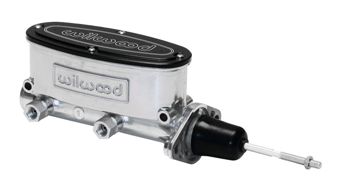 Wilwood 260-9439-p | High Volume Tandem Master Cylinder - 7/8in Bore Ball Burnished-W/Pushrod