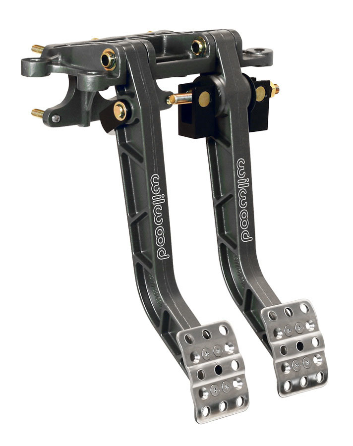 Wilwood 340-11295 | Adjustable Dual Pedal - Brake / Clutch - Fwd. Swing Mount - 6.25:1