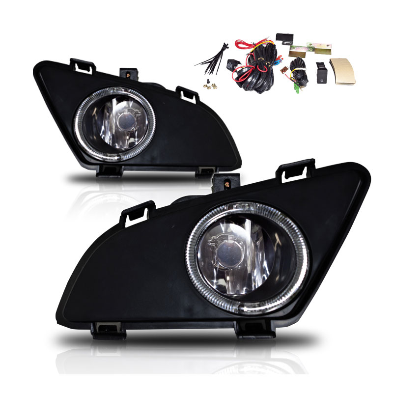 Winjet cfwj-0093-c | 2003-2005 Mazda 6 (Base Model) Fog Lights - Clear (Wiring Kit Included); 2003-2005