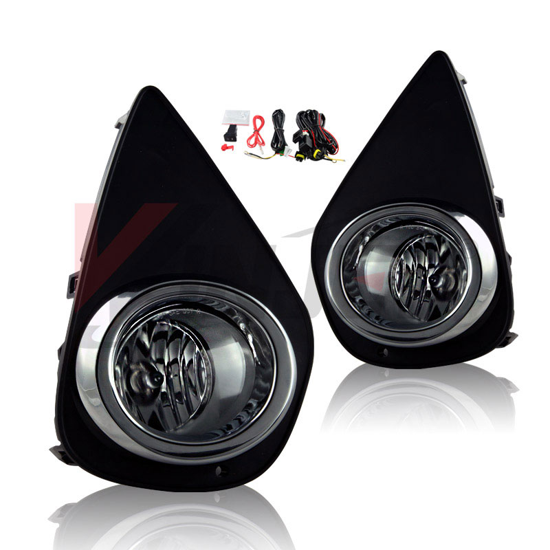 Winjet cfwj-0477-c | 2015-2016 Toyota Yaris Fog Lights - Clear (Wiring Kit Included); 2015-2016