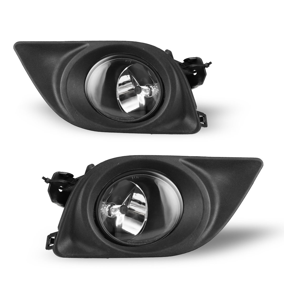 Winjet cfwj-0290-c | 2012-2014 Nissan Versa 4Dr Fog Lights - Clear (Wiring Kit Included); 2012-2014