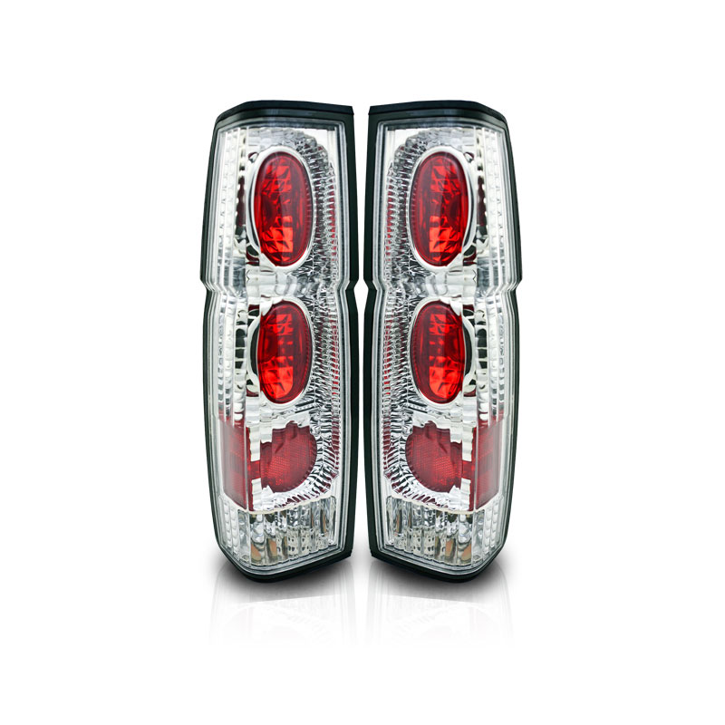 Winjet ctwj-0041-cc | 1986-1997 Nissan Hardbody Altezza Tail Light - Chrome / Clear; 1986-1997