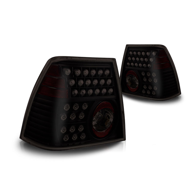 Winjet ctwj-0048-bs | 1999-2005 Volkswagen Jetta Led Tail Light - Black/Smoke; 1999-2005