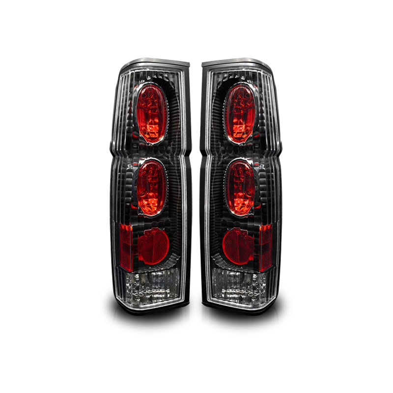 Winjet ctwj-0041-bc | 1986-1997 Nissan Hardbody Altezza Tail Light - Black / Clear; 1986-1997