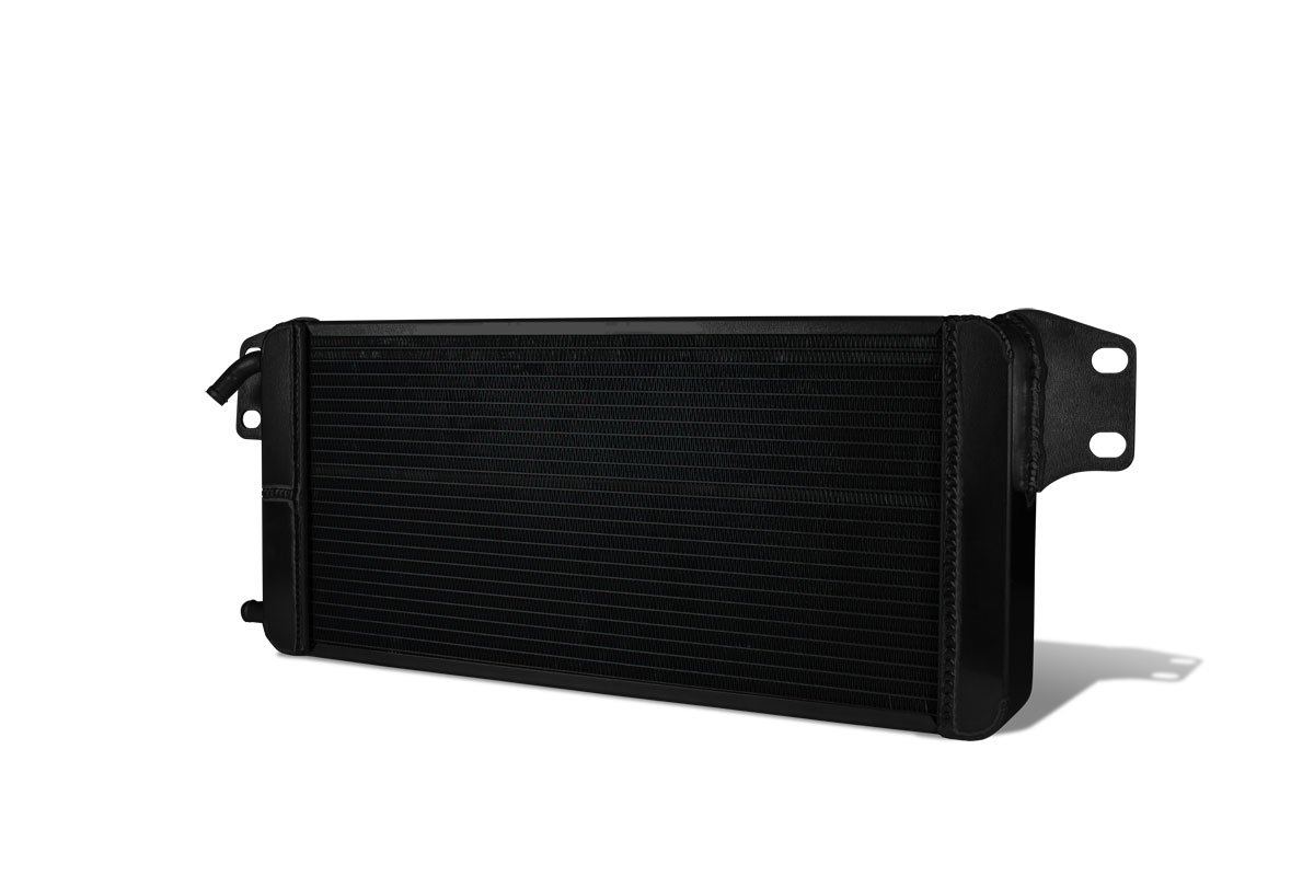 AFCO 80283NDPB | Supercharger Heat Exchanger for Chevrolet Camaro ZL1 and SS with Superchager in Black; 2010-2015