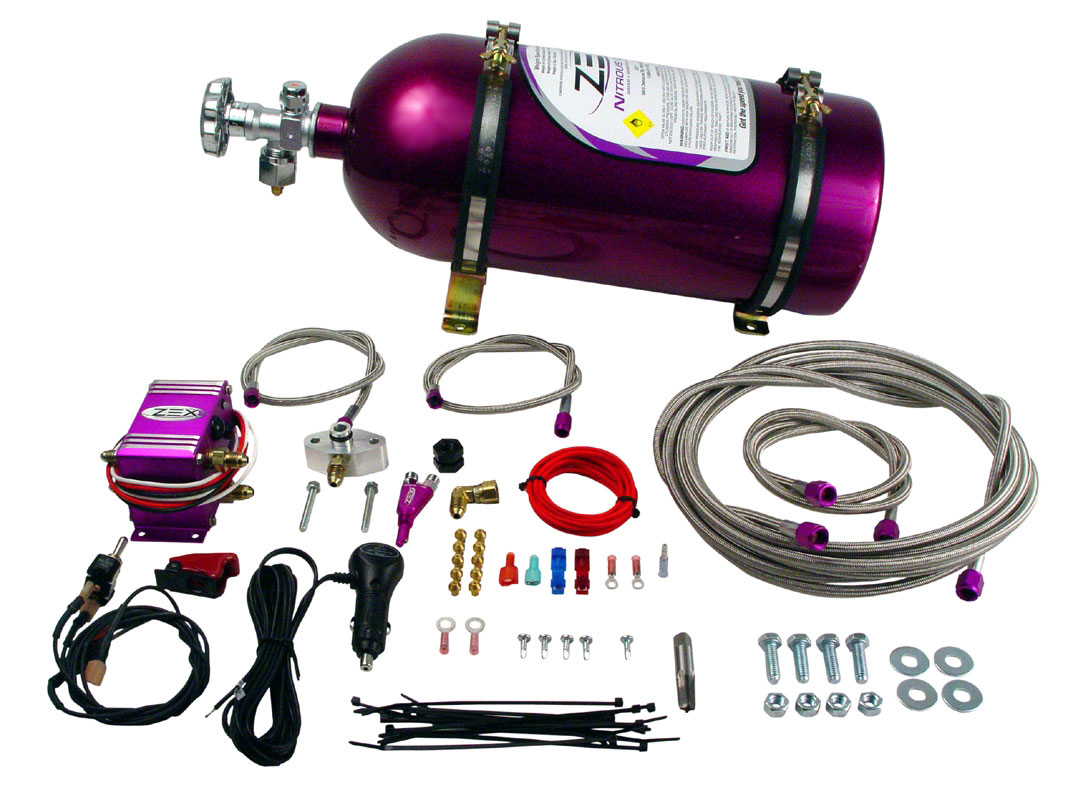 COMP Cams 82034 | Zex EFI Wet Nitrous System - Mustang GT 75-175HP V8; 2005-2010